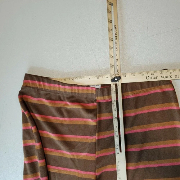 Urban Outfitters Women's Striped‎ Knit Kick Flare Pull On Pants Size 3X - Picture 8 of 12